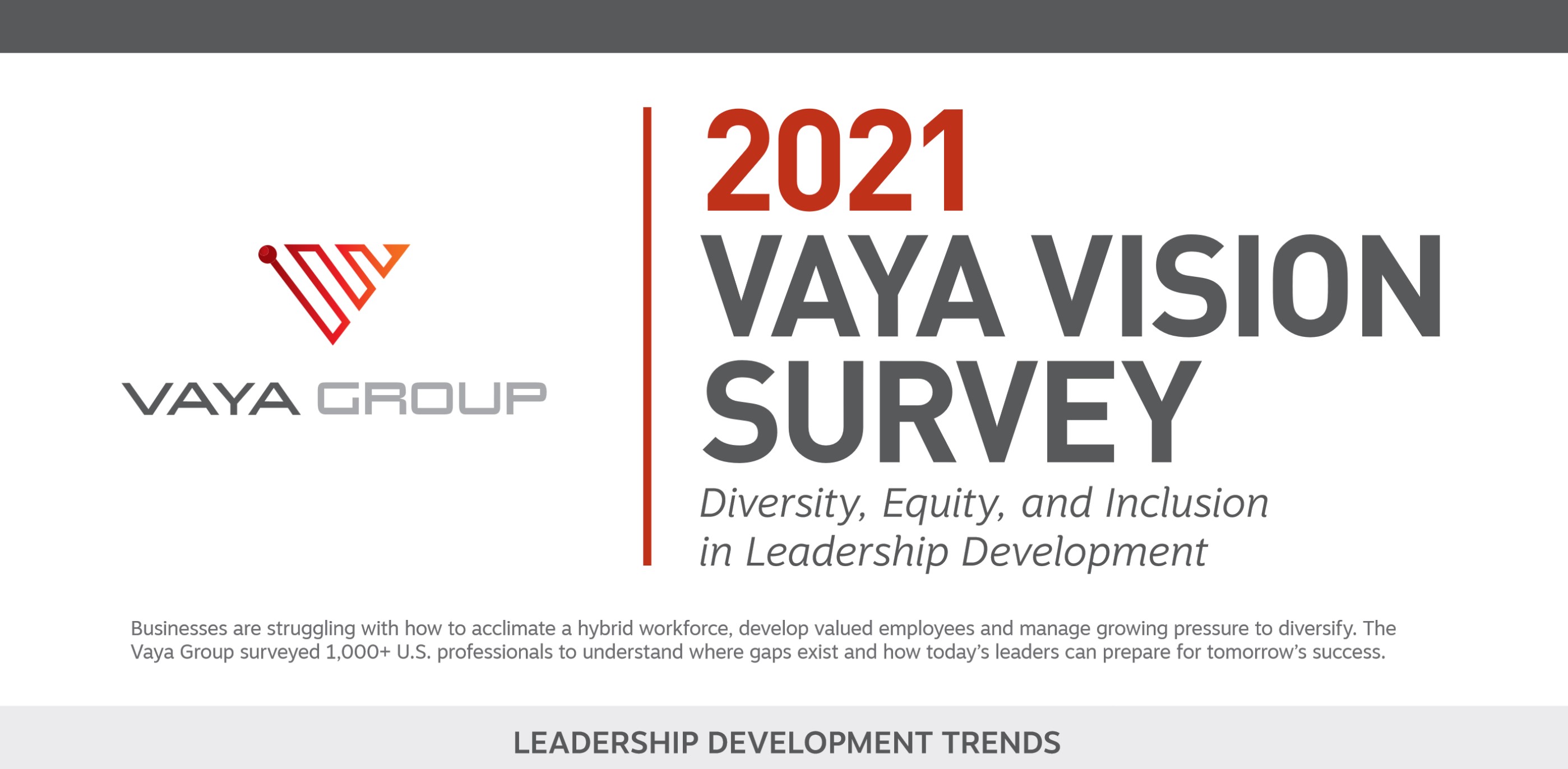 Vaya Vision Reveals Significant Biases in Leadership Development